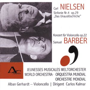 Gerhardt/Kalmar/Jeunesses musicales Weltorchester - Nielsen: Symphony No.4 - Barber: Concerto for Cello and Winds [CD]