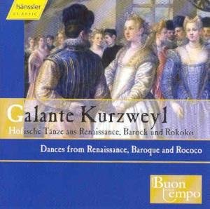 A CD cover featuring a Renaissance-era painting of people in formal attire.