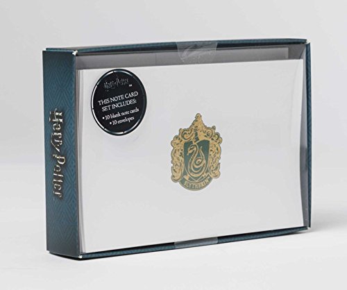 Harry Potter: Slytherin Crest Foil Note Cards: Set of 10 (Harry Potter Foil Note Cards)