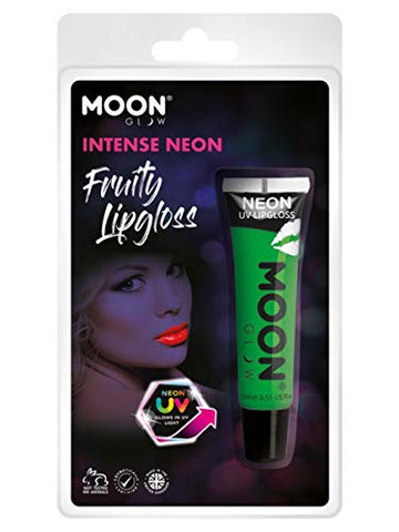 Moon Glow Intense Neon UV Fruity Lipgloss Green