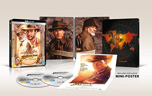 Indiana Jones & Last Crusade Uhd Bd Steelbook [BLU-RAY]