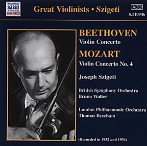 CD cover with black background, featuring a man playing violin, and white and yellow text.