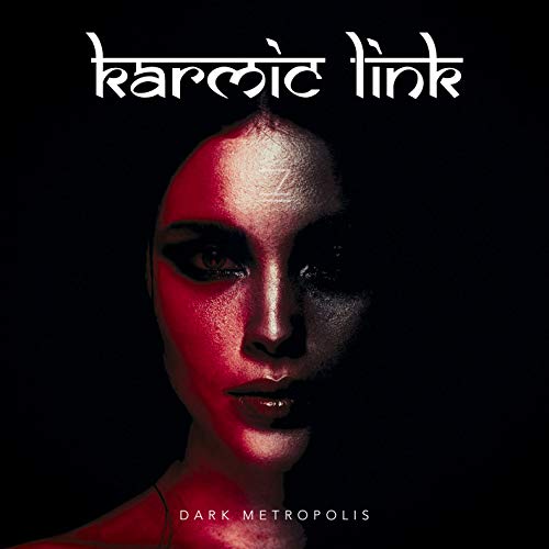 Album cover with a woman's face, half-lit red, against a black background.