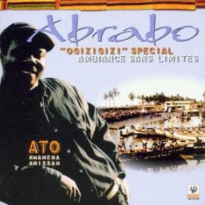 "A man in a cap on a CD cover with a harbor scene."