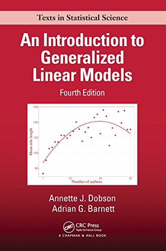 An Introduction to Generalized Linear Models, Fourth Edition (Chapman & Hall/CRC Texts in Statistical Science)