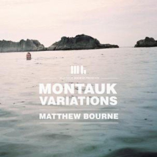 "CD cover with a black and white seascape and white text."