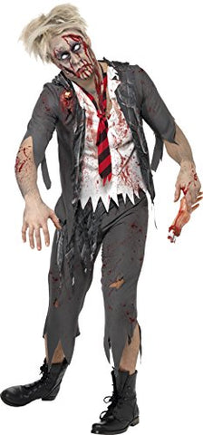 High School Horror Zombie Schoolboy Costume - Gents