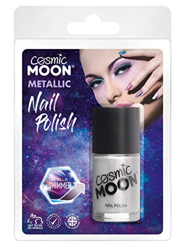 Cosmic Moon Metallic Nail Polish, Silver