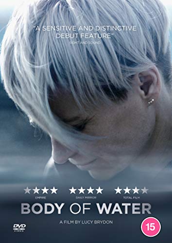 DVD cover for "Body of Water" featuring a close-up of a person with short, platinum hair.