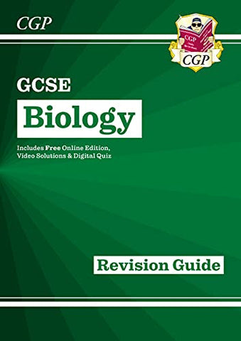 New GCSE Biology Revision Guide includes Online Edition, Videos & Quizzes (CGP GCSE Biology 9-1 Revision)