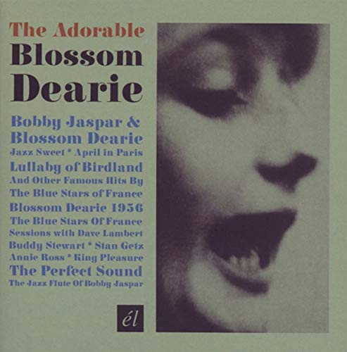 "CD cover with a sepia-toned image of a woman's face and song titles."
