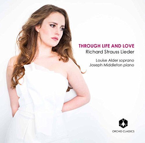 A woman in a white dress on a classical music CD cover.