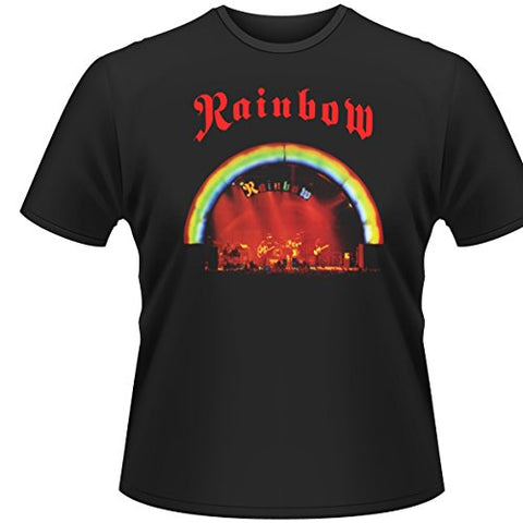 Plastic Head Rainbow On Stage Men's T-Shirt Black Small