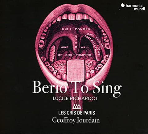 Les Cris De Paris, Geoffroy Jourdain, Lucile Richa - Berio To Sing [CD]