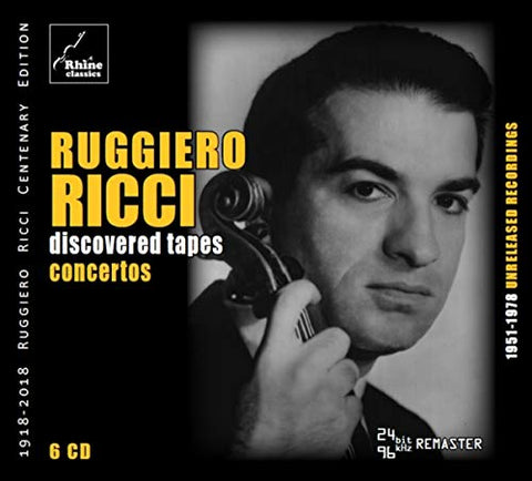 Ruggiero Ricci - Discovered Tapes - Concertos [CD]