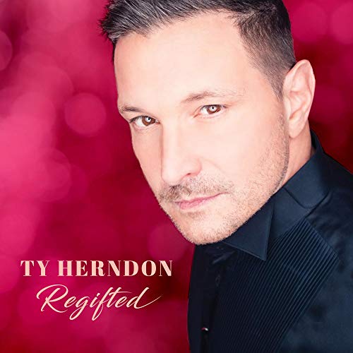 Album cover featuring Ty Herndon with short dark hair, wearing a dark shirt against a red background.