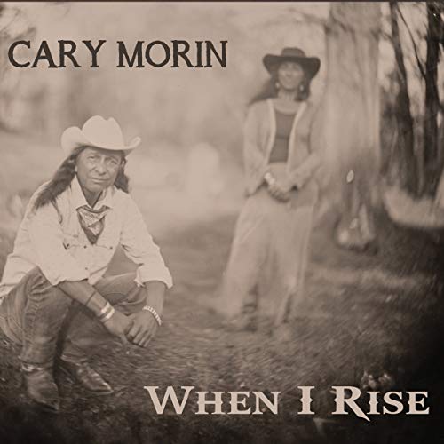 "CD cover featuring a sepia-toned image of a woman in a cowboy hat."