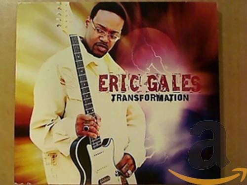 "CD cover featuring Eric Gales holding a guitar, with 'Transformation' title."