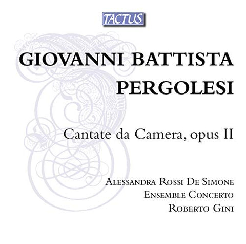 De Simoneensemble Concgini - Pergolesi: Cantate Da Camera [CD]