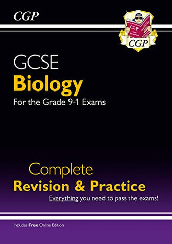 Grade 9-1 GCSE Biology Complete Revision & Practice with Online Edition (CGP GCSE Biology 9-1 Revision)