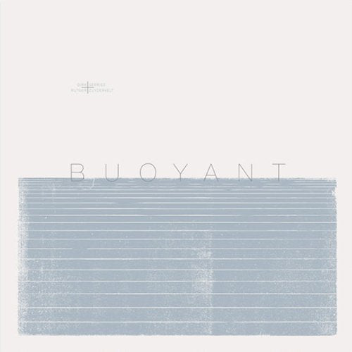 "Blurry image of a CD cover with 'Buoyant' text and Amazon logo."