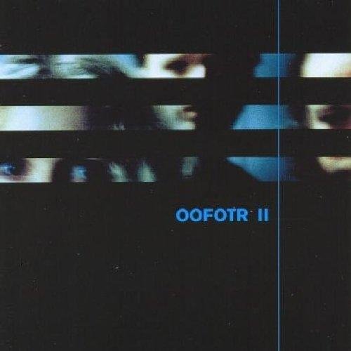 "Oofotr II" CD cover with blurry faces on a black background and blue text.