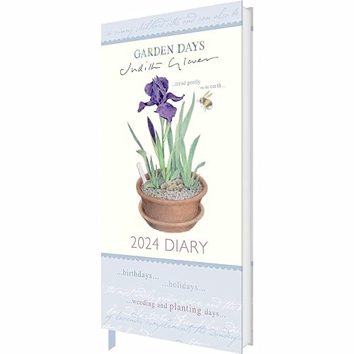 CAROUSEL CALENDARS Garden Days Slim Diary 2024