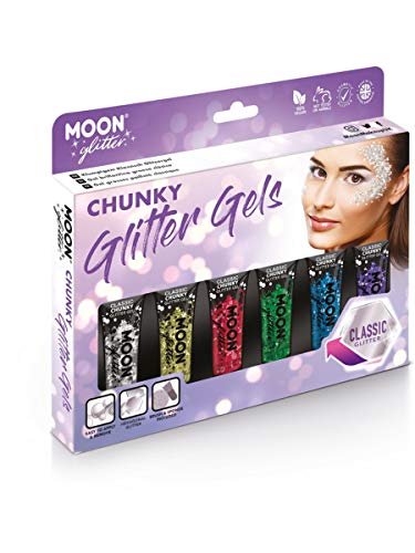 Moon Glitter Classic Chunky Glitter Gel Assorted
