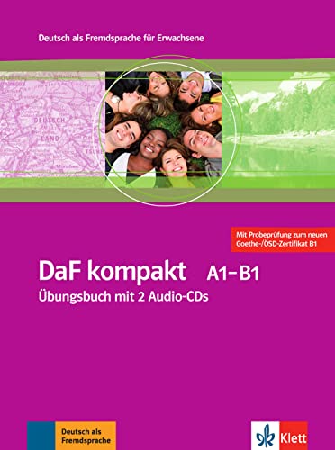 DaF Kompakt: Ubungsbuch mit 2 Audio-CDs