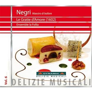 A CD cover featuring desserts and red accents on a white background.