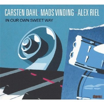 Compact disc titled "In Our Own Sweet Way" by Dahl/vinding/riel, in a CD case.