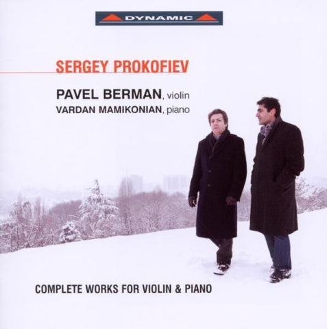 Bermanmamikonian - Prokofiev: Violin Piano Works [CD]