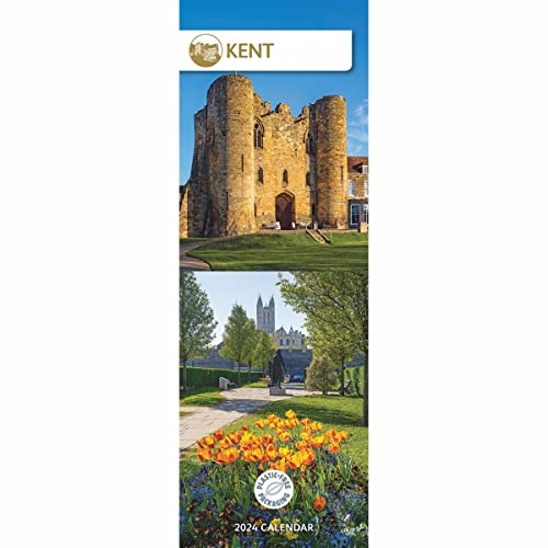 Kent Slim Calendar 2024