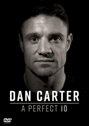 DVD cover featuring a black-and-white portrait of Dan Carter against a black background.