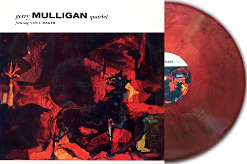 Various - Gerry Mulligan Quartet (Feat. Chet Baker) (Transparent Red/Black Marble Vinyl) [VINYL]