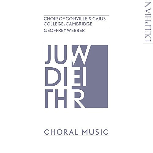 CD cover with white background, gray text, and a central gray square with "JUDITH WEIR" text.