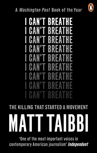 Book cover with black background, white text, and a small Penguin logo at the top.