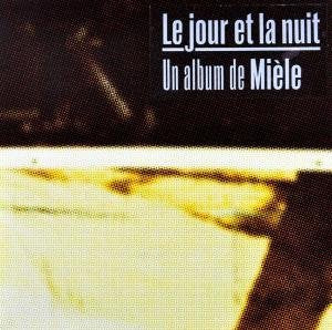 A music CD cover with a yellow and black abstract design and white French text.