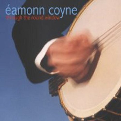"Album cover featuring a person playing a stringed instrument, blue background, artist's name visible."