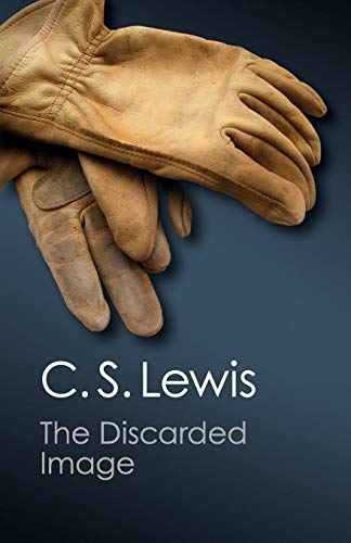 Book cover with worn leather gloves and author C.S. Lewis’s name.