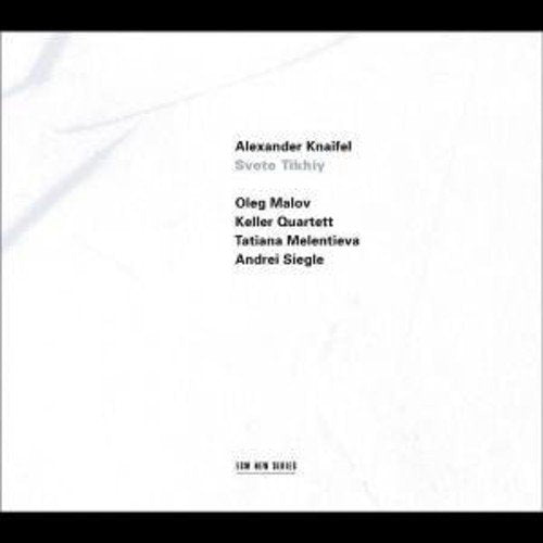 "CD cover with white background, black text, and Amazon logo in the corner."