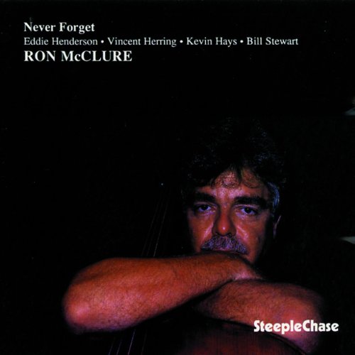 "Album cover with a man resting his face on his hands, against a dark background."