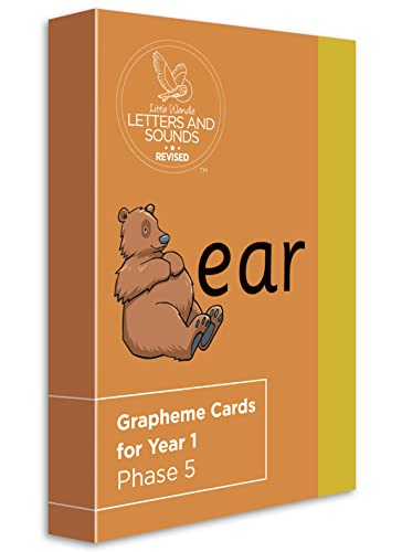Grapheme Cards for Year 1: Phase 5 (Big Cat Phonics for Little Wandle Letters and Sounds Revised)