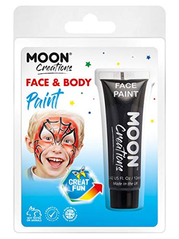 Moon Creations Face & Body Paint Black