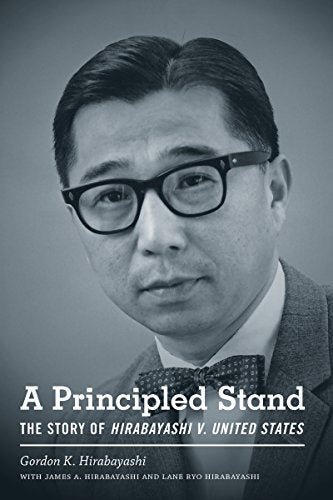 Black and white book cover featuring a man in a suit and glasses.