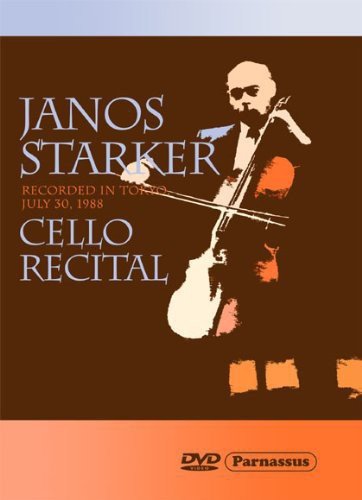 DVD cover featuring a man playing cello, brown and orange design.