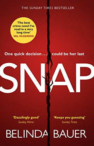 Red book cover with "SNAP" in large white letters and a jagged tear.