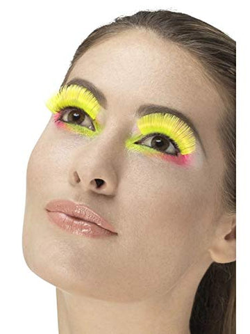 Smiffys 48084 80's Party Eyelashes (One Size)