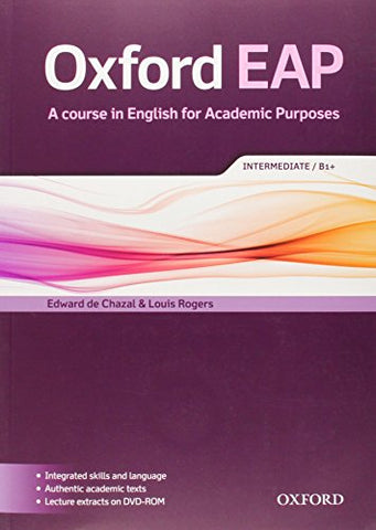 Oxford EAP: Intermediate/B1+: Student's Book and DVD-ROM Pack