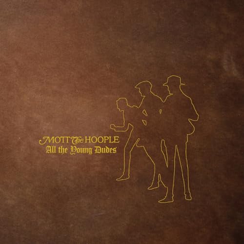 Mott The Hoople - All The Young Dudes: 50th Anniversary Edition - 140gm Black Vinyl, 72pp Hardback Book in Slipcase with 2CD, 12-inch vinyl, & Posters [VINYL]